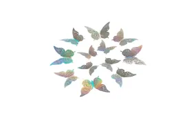 12Pcs Wall Stickers Butterfly Shape