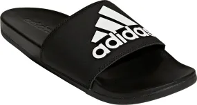 Adilette Cloudfoam Plus Logo Slides - Men's|-|Sandales Adilette Cloudfoam Plus Logo - Homme