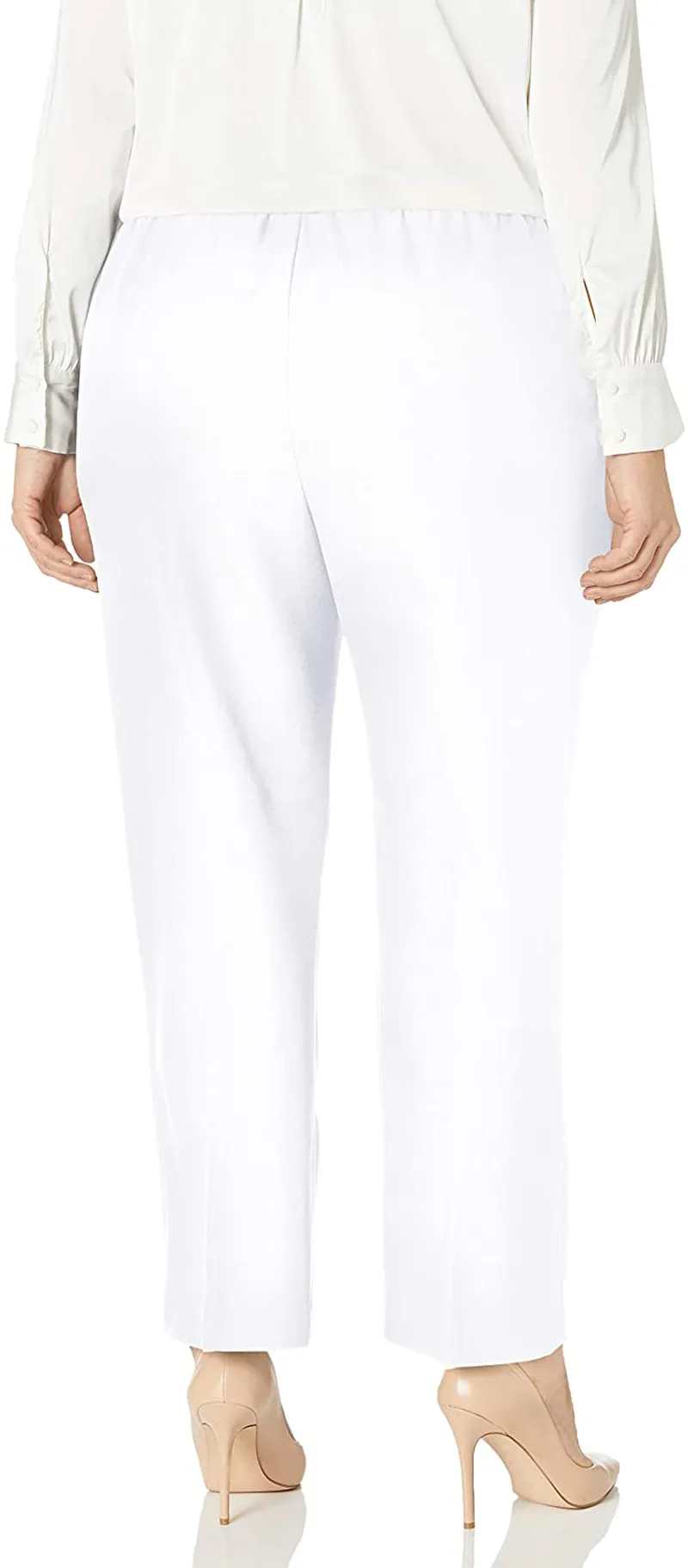 Alfred Dunner Women's Plus-Size Poly Proportioned Medium Pant