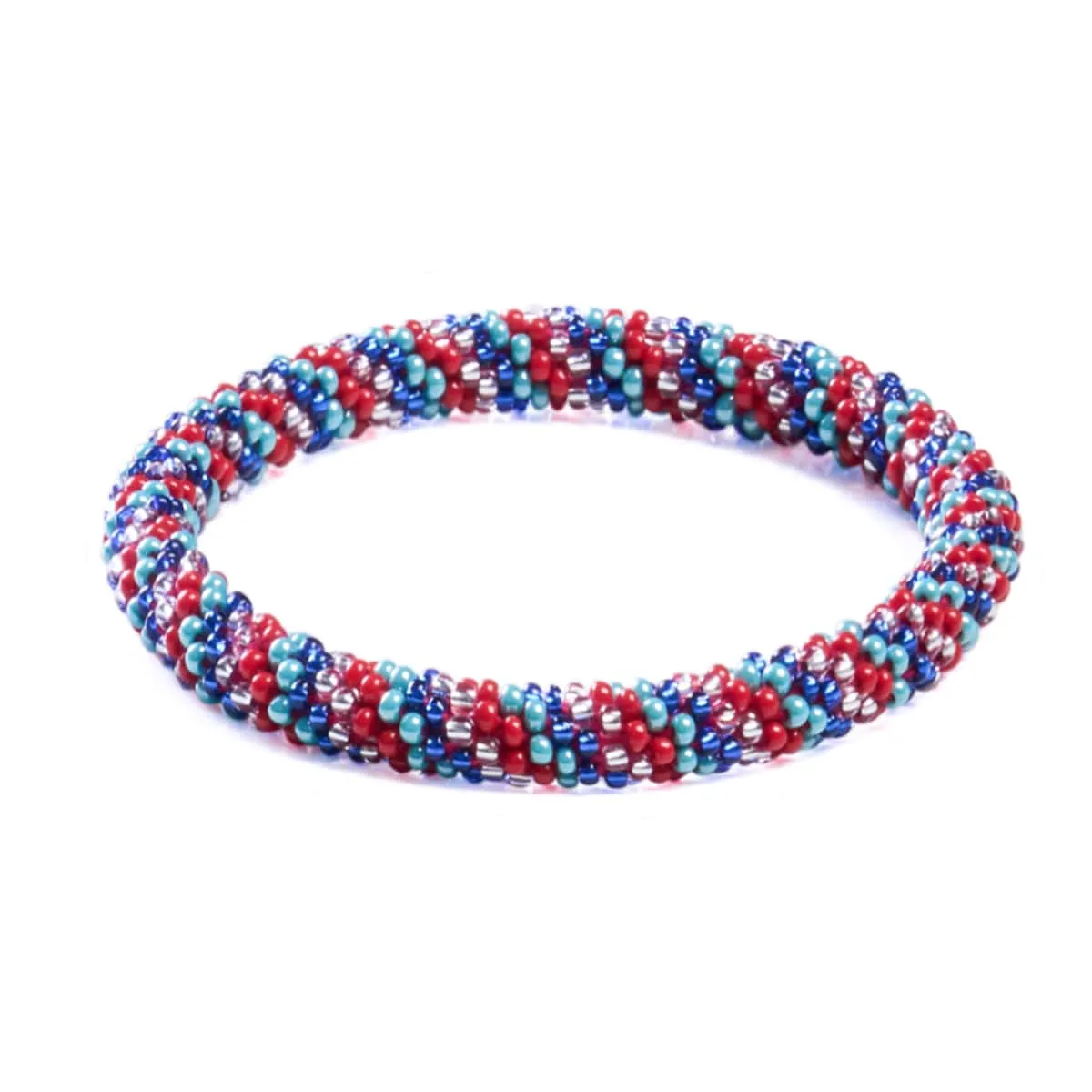 American Wreath | Himalayan Glass Bead Bracelet