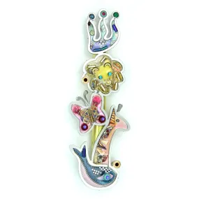 Animals Of Noah's Ark Mezuzah 1450806, by Seeka