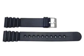 Bandino Rubber 18mm Long Watch Band