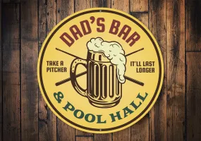 Bar and Pool Hall Sign