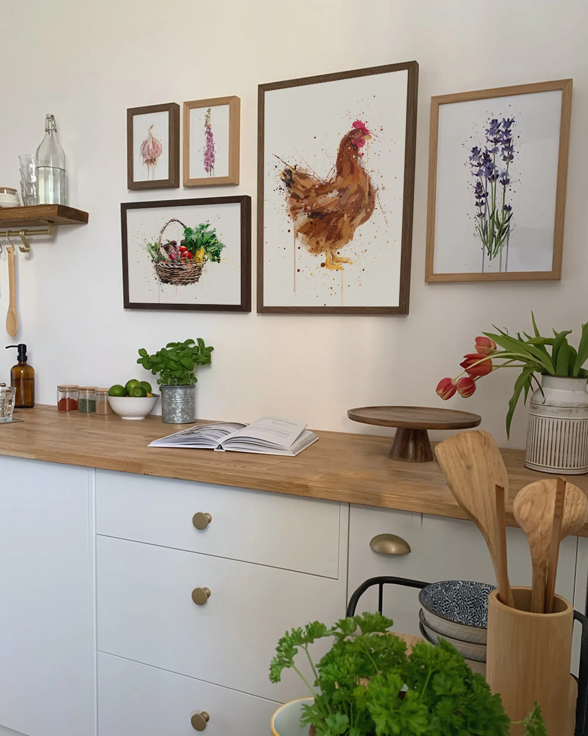 Chicken Wall Art Print