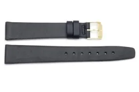 FITS Movado Genuine Black Smooth Glove Leather 17mm Watch Band