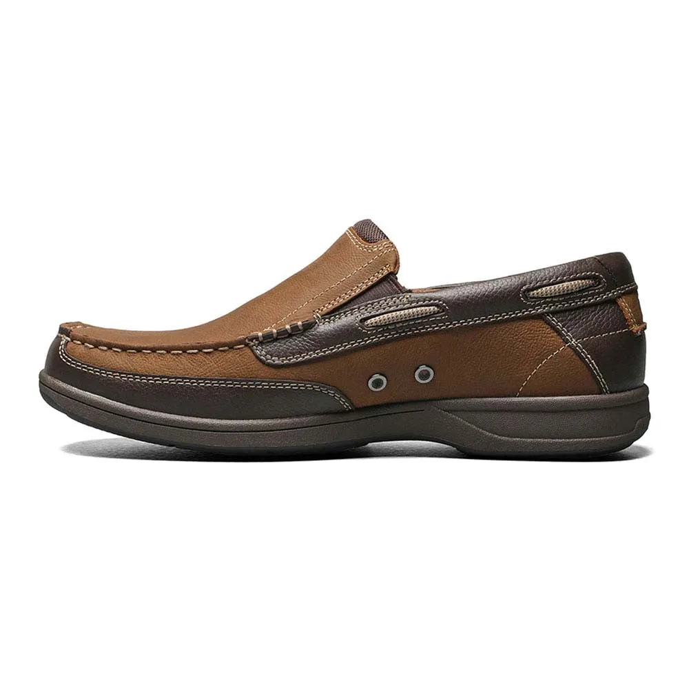 FLORSHEIM Men's Lakeside Stone Moc Toe Slip On