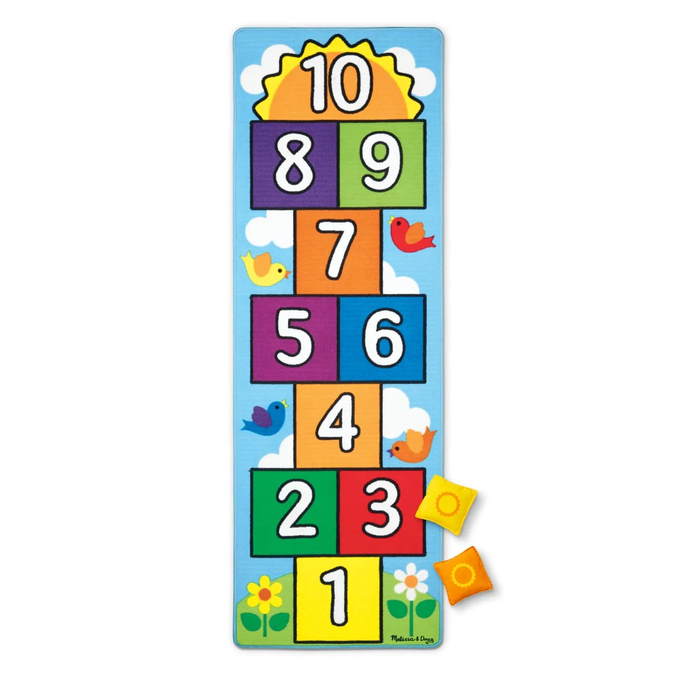 Hop & Count Hopscotch Rug