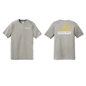 New Era® Series Performance Crew Tee - Rainstorm Grey