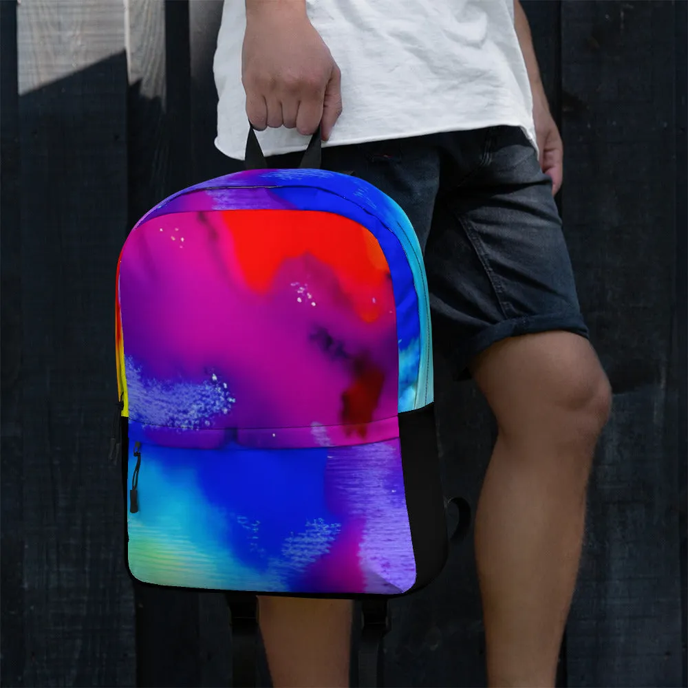 Stylish and Practical Colorful School Backpack with Laptop Compartment