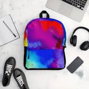 Stylish and Practical Colorful School Backpack with Laptop Compartment