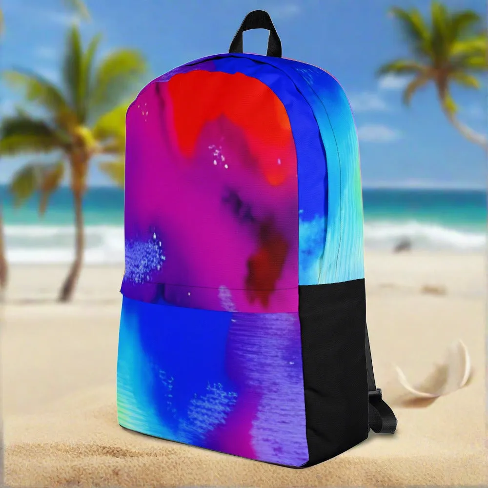 Stylish and Practical Colorful School Backpack with Laptop Compartment