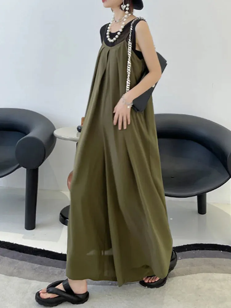 Women's Trendy Oversized Wide Leg Jumpsuit