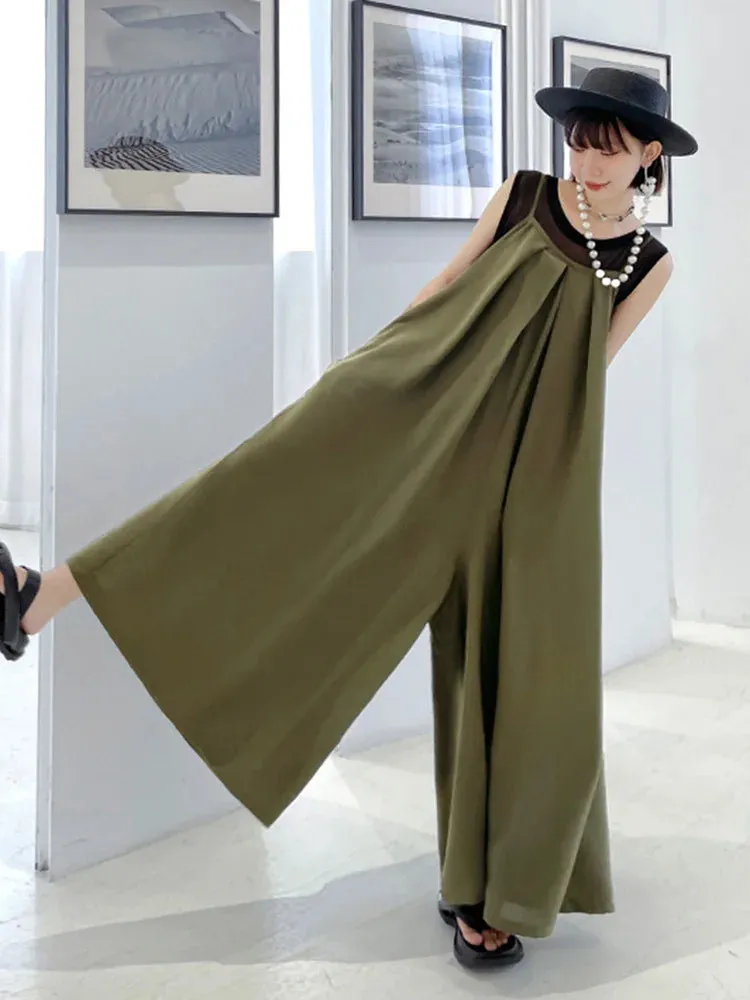 Women's Trendy Oversized Wide Leg Jumpsuit