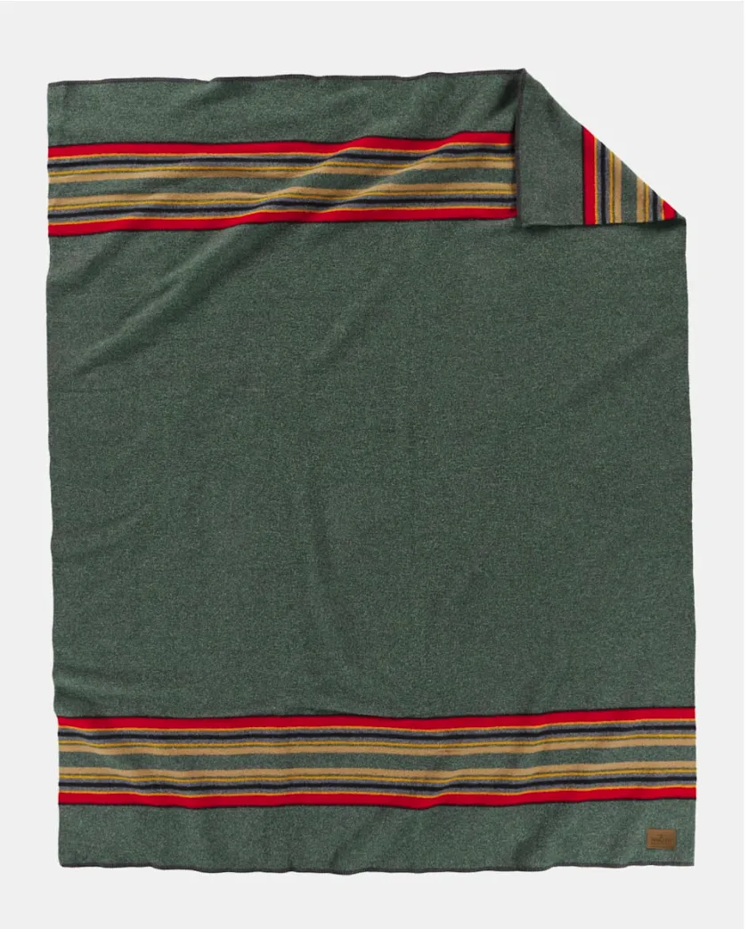 Yakima Camp Blanket<br>Green Heather