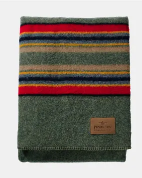 Yakima Camp Blanket<br>Green Heather